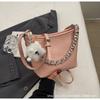 Explosiones de Moda Bolso Balde Elegante para Mujer 2024 Nuevo Diseño Nicho Bolso Bandolera de Cadena Popular Bolso para Viajeros