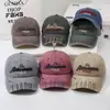 Gorra de béisbol bordada vintage lavada europea y americana transfronteriza para hombres y mujeres, gorra retro de pico de pato, sombrero versátil para protección solar al aire libre