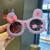 Gafas de Sol de Dibujos Animados con Orejas de Conejo para Niños Gafas de Sol de Moda Transfronteriza Lindas para Niñas Anti-UV Lindas