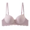 Ropa interior de realce Longsha Tailer para mujer, realce pequeño, sin marcas, realce paramamario, anti-caída, parte superior Tuomei, espalda deportiva, para mostrar pecho grande Xiaowen