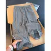 Outono de 2026 Novo Calça Longa Masculina de Alta Qualidade Estilo Coreano Tendência com Estampa e Cintura Elástica, Calça Casual Plus Size
