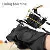 Máquina de Tatuagem Bobina Cisne Negro 8 Voltas Kit de Tatuagem Acessórios Iniciantes Prática Linha de Corte Máquina de Névoa