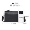 Bolso de hombro informal de piel de vaca para hombre, bandolera de alta gama de piel auténtica, bolso de mano multifuncional para negocios.