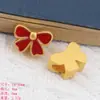 Acessórios para pulseira diy estilo chinês lótus caractere fu Coisa boa amendoim areia dourada pulseira cocar acessórios feitos à mão com contas lote
