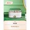 Caja de almacenamiento de cosméticos de lujo con diseño de celebridades de Internet, a prueba de polvo, para escritorio, tocador, caja para lápiz labial, estante para brochas de cuidado de la piel