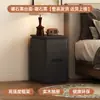 Mesita de Noche de Madera Maciza Ultradelgada para Dormitorio del Hogar Modelo Caliente 2025 Pequeño Minimalista Moderno Gabinete de Almacenamiento sin Instalación