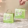 Caja de dulces para boda, recuerdo de boda, caja de regalo para compromiso, nueva caja de dulces con arte de pintura al óleo estilo europeo