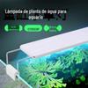 Peixes tanque lâmpada titular grama água suporte lâmpada LED grama tanque lâmpada aquário peixes iluminação tanque lâmpada lâmpada LED planta água três fileiras e quatro fileiras