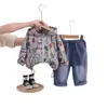 Kids2026 Nuevo Estilo Traje de Primavera de Manga Larga para Niños, Sudadera con Cremallera de Dibujos Animados Elegante para Niños Conjunto de Dos Piezas Venta al por Mayor