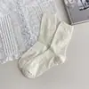 Calcetines de Malla Hueca de Tubo Medio de Nuevo Estilo de Verano para Mujer, Calcetines Holgados Transpirables y Ligeros Estilo Ins, Calcetines para Mujer Estilo Ballet al por Mayor