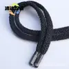 Cordón de Tiro de Nuevo Estilo Transfronterizo Hecho en Fábrica de Gama Alta 0.8cm Hueco para Sudaderas, Colorido en Stock, Correa de Cordón Engrosada