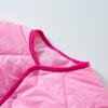 Ropa nueva para niñas de cuello redondo y manga larga, color sólido, combinable con todo, acolchada de algodón, otoño e invierno, ropa para niños, chaqueta casual tejida gruesa y cálida