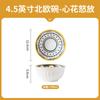 Conjunto de Pratos Japonês de Alto Padrão Prato Colher Tigela Tigela para Macarrão Instantâneo Prato para Dumpling Tigela Doméstica Louça de Cerâmica Atacado
