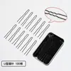 Pinza Negra Lateral Sin Costuras para Fijar el Flequillo y el Cabello Suelto
