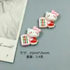 Mini Nuevo Mahjong Gatito Dibujo Animado Hecho a Mano Accesorios DIY Material de Resina Venta al por Mayor