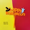 Novo Topo de Bolo Acrílico de Halloween Venda Direta da Fábrica para Decoração de Halloween Festa de Sobremesa Topo de Bolo