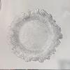 Plato de Frutas Irregular de Moda Plato de Banquete Estilo Europeo Bandeja Decorativa para el Hogar Plato Pequeño para Pasteles Chapado en Oro