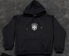 Sudadera de Felpa Bordada Personalizada al por Mayor Europea y Americana Pantalones Cortos Traje Sudadera con Capucha Chaqueta Retro Urbano Trendy Y2K