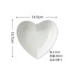Tigela de amor Tigela de sobremesa de sorvete Tigela de sobremesa Tigela de Salah comercial Tigela de pudim Tigela de comida para bebê resistente a altas temperaturas Cerâmica