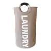 Bolsa de lavandería de tela Oxford cesta de almacenamiento para ropa sucia cubo de almacenamiento de ropa plegable para baño gran capacidad cesta para ropa sucia venta al por mayor