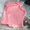 Capucha de Látex Rosa con Cremallera Trasera Máscara de Goma Para Ropa de Club Leotape Fetichismo