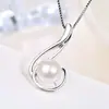 Collar de Perlas de Agua Dulce Versátil de Plata S925 para Mujer Estilo Europeo y Americano Moda Colgante de Temperamento Joyería de Línea Geométrica Transfronterizo
