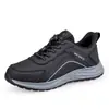 Zapatos para Personas Mayores, Zapatos Deportivos de Cuero Repelente al Agua para Otoño, Zapatos para Hombre, Zapatos Ligeros Antideslizantes para Mamá, Zapatos Deportivos Casuales para Caminar para Mujer