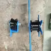 Rueda de Acero en L con Ángulo de 90 Grados en V para Riel Rueda de Polea de Alta Resistencia Rodillo Ranurado Acero 45# Hierro Triangular Puerta Deslizante V-Ranura