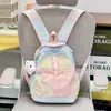 Mochila Casual Simple Estilo Nuevo para Estudiantes de Primaria, Bolsa de Senderismo, Mochila Portátil Ligera para Exteriores de Gran Capacidad