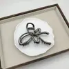 Grampo de Cabelo Transfronteiriço Versátil e Simples, Garra de Cabelo de Metal, Presilha Tubarão para Coque de Cabelo, Presilha de Cabelo Garra Grande, Acessórios de Cabelo Atacado