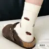 Calcetines Zhuji Serie de Ilustraciones de Perros Lindos Calcetines con Punta de Herradura Estilo Japonés Lindo Absorbentes de Sudor Transpirables Calcetines Caídos