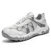 Tênis dad shoes masculinos, novos tênis de malha respirável para jovens, tênis esportivos casuais masculinos, direto do fabricante