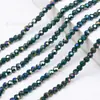 Cuentas de Cristal Tierra de 6 mm Chapadas Color AB 1 Hilo Cuentas de Cristal Dispersas Cuentas de Vidrio Cuentas de Piña Material para Joyería Hecha a Mano Accesorios