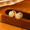 Brincos Populares de Concha de Sereia Moda Tendência High-End Elegantes Exquisitos Brincos Leve Luxo Versáteis Acessórios de Orelha