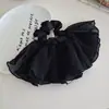 Diadema de anillo de salchicha de satén de encaje súper de hada de alta calidad accesorios para el cabello accesorios para el cabello coleta trasera cuerda para el cabello Corea del Sur ins