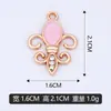 Colgante Creativo DIY Exquisita Flor de Cometa Incrustada de Diamantes Accesorios Decorativos, Venta Directa del Fabricante, Transfronterizo, Se Puede Mezclar y Venta al por Mayor