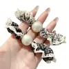 Goma para el pelo de encaje floral para mujer, Banda elástica para coleta alta, Cuerda para el pelo duradera de alta elasticidad, Elegante accesorio para el pelo