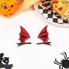 Qiyue Halloween Transfronteiriço Faixa de Cabelo Diabinho Teia de Aranha Horror Chapéu de Bruxa Grampo Presilha para Cabelo Acessórios de Cabelo Atacado