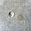 Amazon moda chapado en metal Yin y Yang accesorios moda nacional chismes pulsera joyería accesorios diy al por mayor comercio exterior
