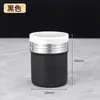 Agitador de Polvo con Tapa, Polvo de Cacao, Polvo de Café, Agitador de Polvo de Acero Inoxidable, Recipiente para Polvo, Cubo Estilo Malla Fina, Botella para Condimentos