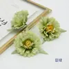 Flor de Peonía Pequeña Estilo Bosque Artificial Peonía Pequeña Estilo Chino Flor de Pasador Dinastía Han Fotografía Estilismo DIY Ramillete de Boda Arreglo Floral