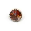 Botão de diamante de vidro colorido de fábrica para camisa masculina e feminina, malha, botão de diamante de plástico, botão redondo de renda alta
