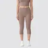 Calça legging de yoga de cintura alta com levantamento de bumbum para mulheres, calça de compressão justa e alta elasticidade, calça capri de secagem rápida para esportes de corrida e fitness, comércio exterior transfronteiriço