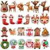 Globos de Papel de Aluminio Navideños, Trineo, Papá Noel, Reno, Muñeco de Nieve, Bola de Cristal, Decoración Navideña, Globos para Montar Ambiente