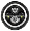 Faros Led para Coche de 7 Pulgadas para Jeep Wrangler, Faros Delanteros para Motocicleta Vehículo Todoterreno, Luces de Coche Modificadas, Comercio Exterior Transfronterizo
