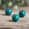 Patrón de Malla de Cuentas Turquesas Optimizadas Cuentas de Porcelana Alta Venta al por Mayor Pulsera de Cuentas Diy Xizang Pulsera Bodhi Estrella Luna