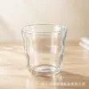 Caneca de Café de Vidro Borossilicato Resistente ao Calor, Copo Simples Alargado para Café Americano Gelado e Latte, Copo Criativo para Bebidas Cold Brew