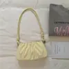 Bolso de Lunares de Gama Alta de Nicho para Mujer 2026 Nueva Moda Versátil Bolso Cruzado de Hombro Único Plegado Pequeño Cuadrado
