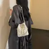 Elegante bolso cubo acolchado con cadena, estilo Chanel, gran capacidad, moderno y a la moda, para llevar al hombro y cruzado, exquisito bolso de mano para mujer