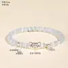 Nuevo Pulsera de Cristal de Loto de Buena Suerte Chapada en Oro con Símbolo de Riqueza Vintage, Joyería para Mujer al por Mayor